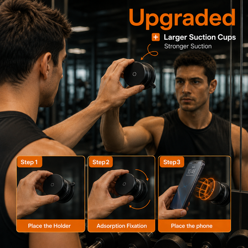 Magno Phone Mount with Vacuum Lock